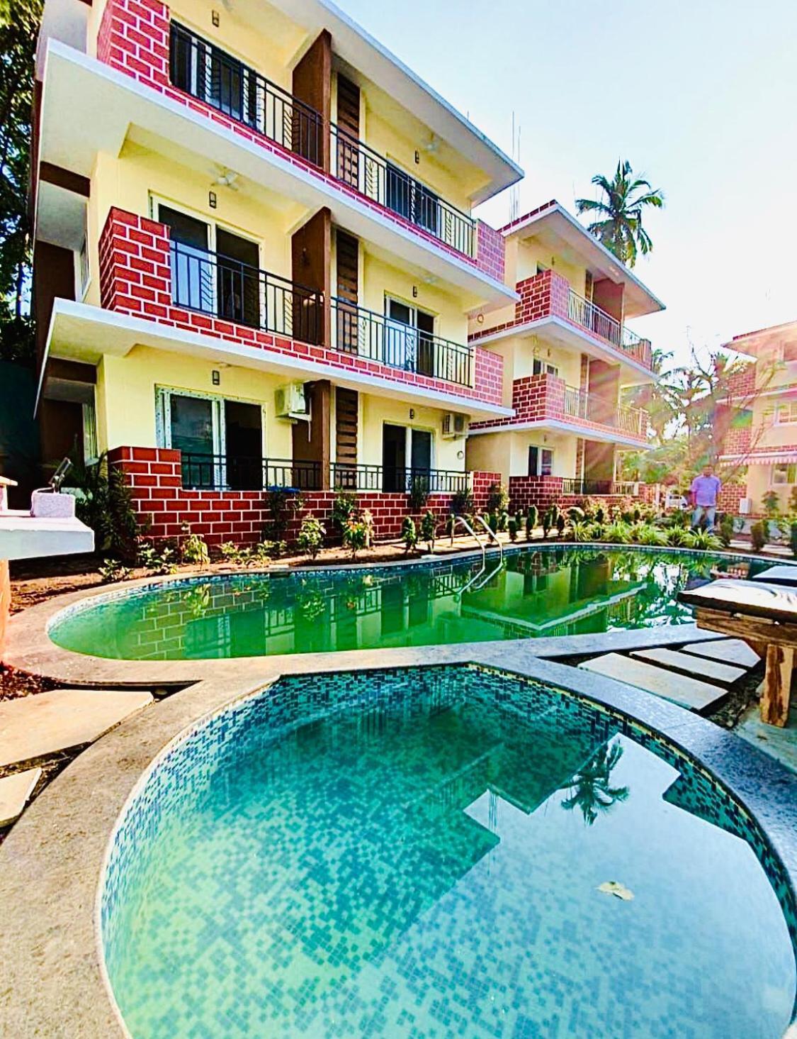 Sea Breeze 1 Bhk Apartment A12 Calangute,North Goa Nagoa Extérieur photo